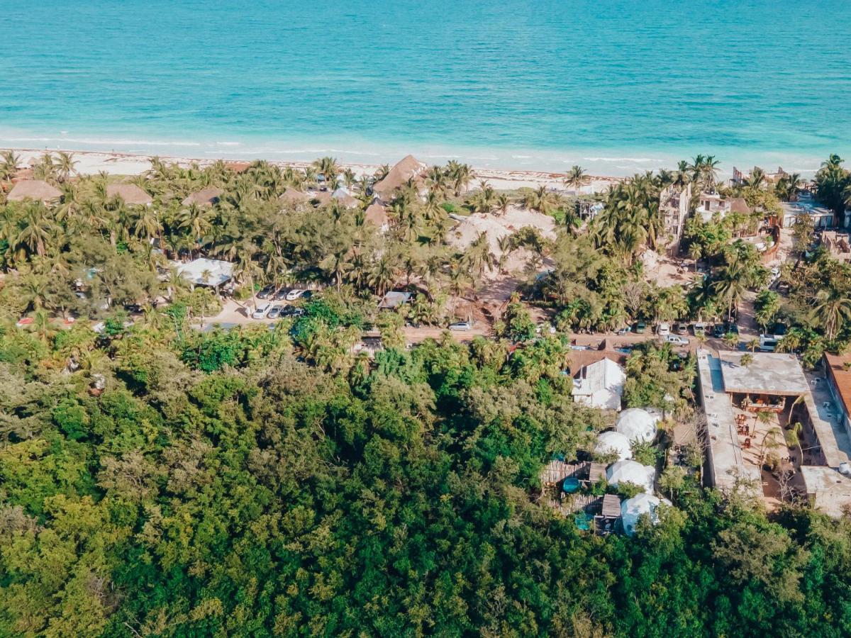 Cozy Room Near The Beach, Party Zone Тулум Екстериор снимка